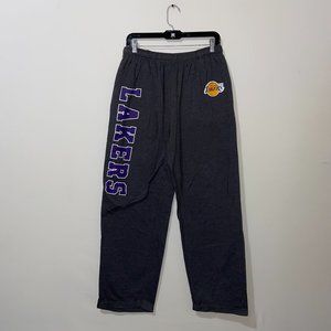 NBA Men's Basketball Grey Sweatpants - Size L